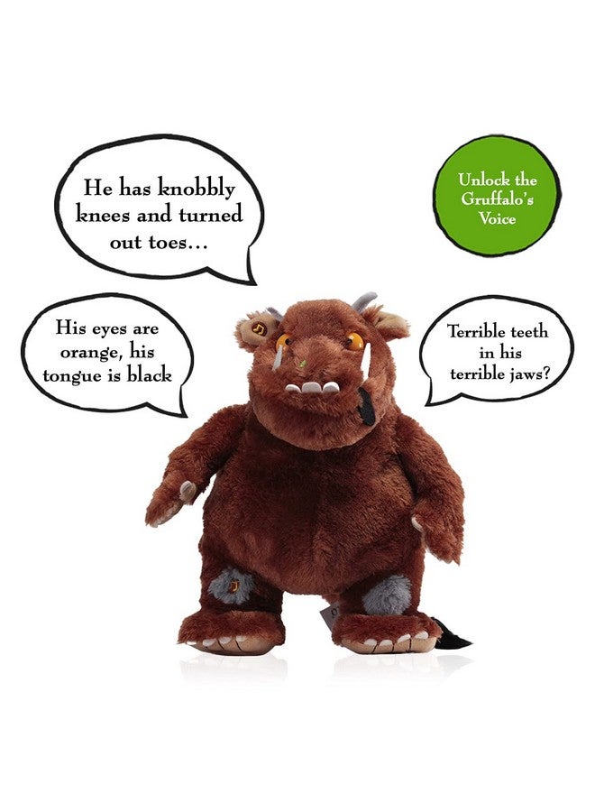 واو! ستاف رائع! دمية غروفالو التفاعلية المحشوة | لعبة ناعمة ناطقة رسمية مقاس ١٢ بوصة من كتب وأفلام جوليا دونالدسون للأطفال | اكتشف العبارات الإضافية | للأولاد والبنات من عمر سنتين فما فوق - Image 5