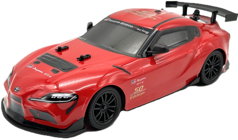 D-power - 1:16 Toyota Supra GT4 RC Car – 2.4GHz Remote Control Vehicle with Rechargeable Battery, Officially Inspired Design, for Kids Ages 6+ - Image 3