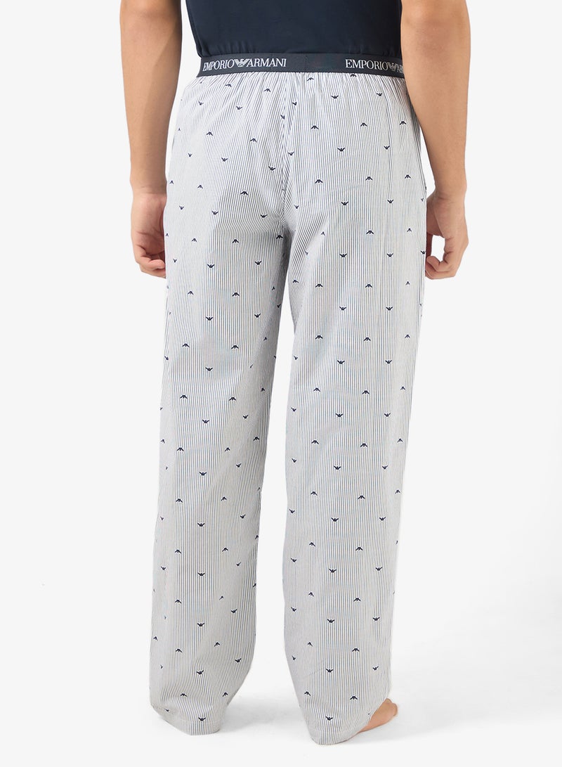 امبوريو ارماني بيجامة أساسية برباط - Image 3