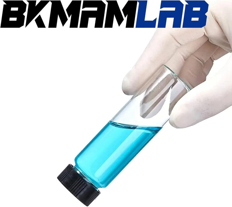 BKMAMLAB 30ml Clear Small Glass Vials 30pcs with Screw Caps(30pcs) - Image 2