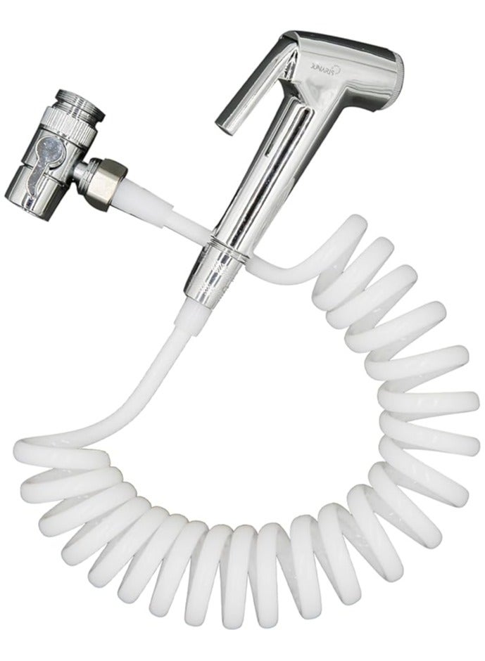 Travel Shattaf Portable Travel Shattaf Easy Installation and Reusable With 3m Pipe Faucet Adapter With Support Wrench and Travel Bag - Image 3