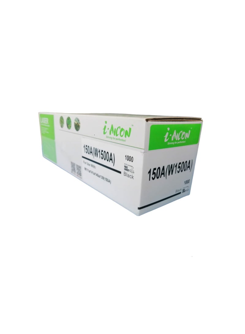 i-Aicon Compatible Laser Toner Black (HP W1500A | 150A) - Image 3