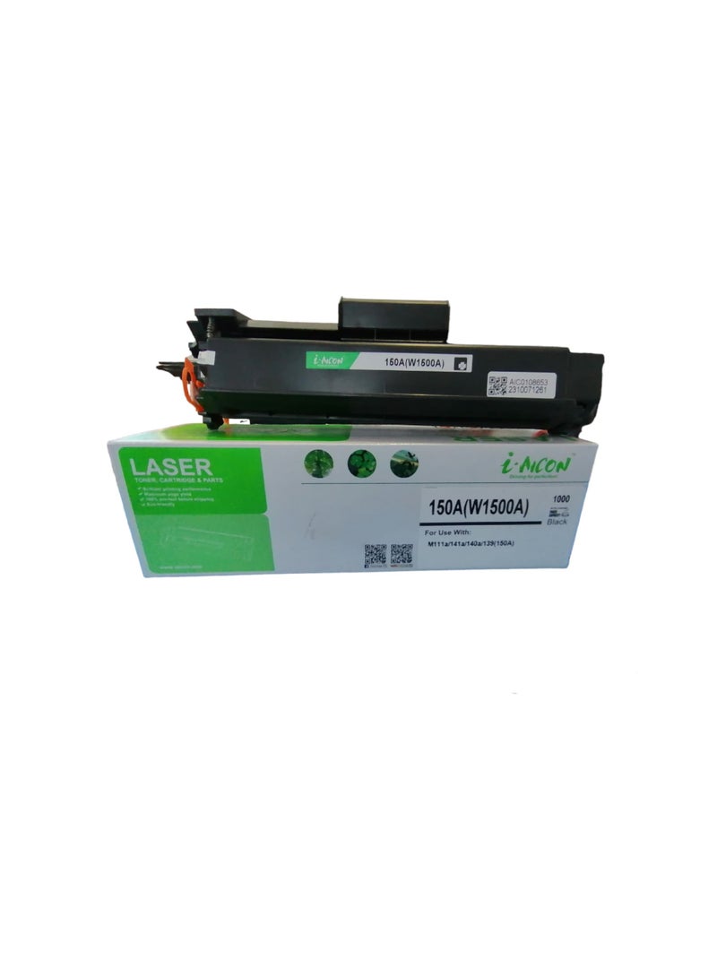 i-Aicon Compatible Laser Toner Black (HP W1500A | 150A) - Image 1
