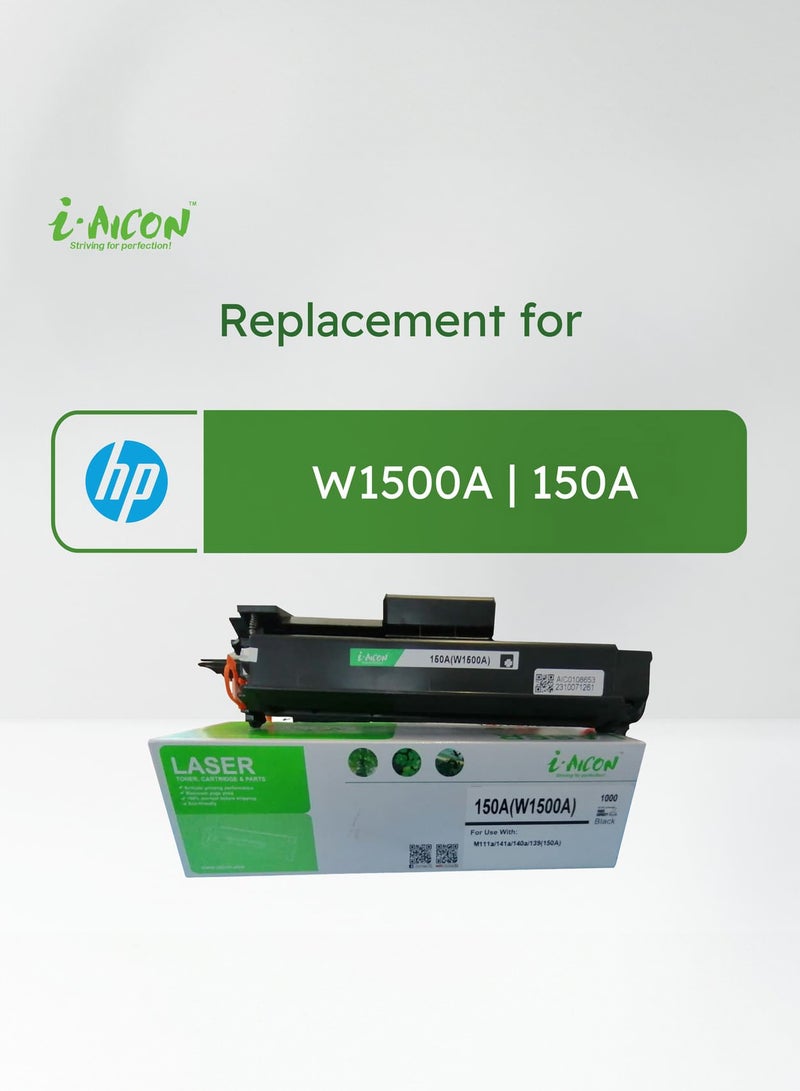 i-Aicon Compatible Laser Toner Black (HP W1500A | 150A) - Image 4