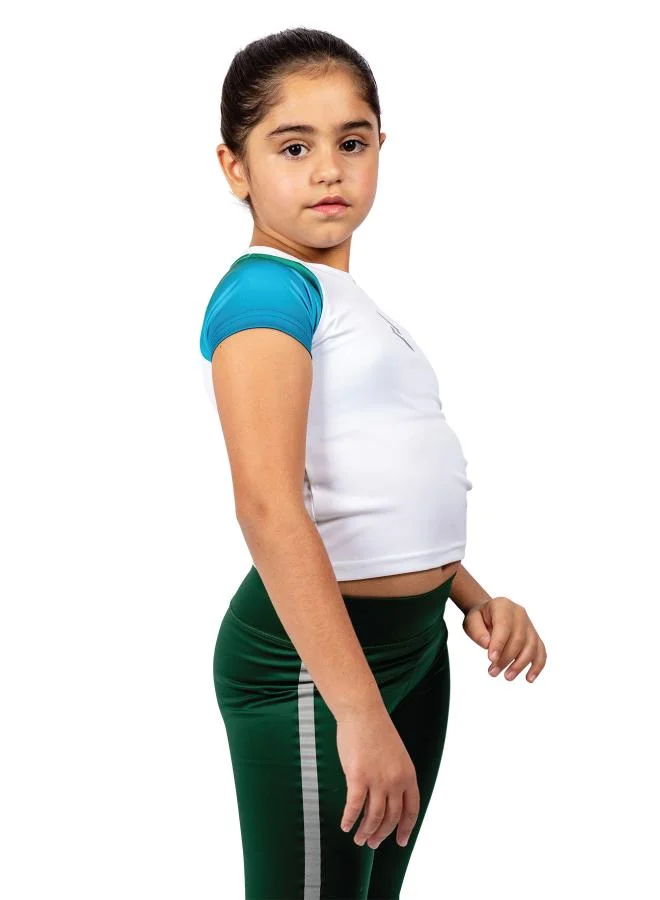 Zaecy Girl's Raglan Sleeve Top