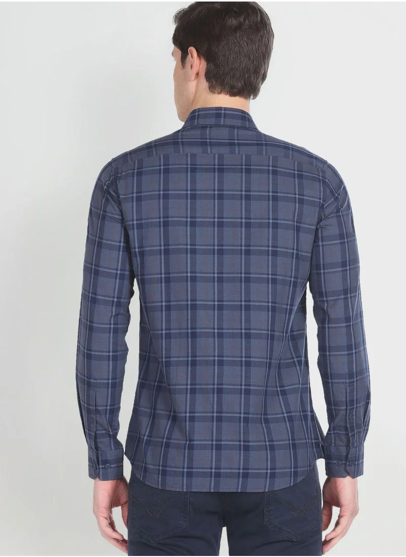 ارو Checked Regular Fit Shirt