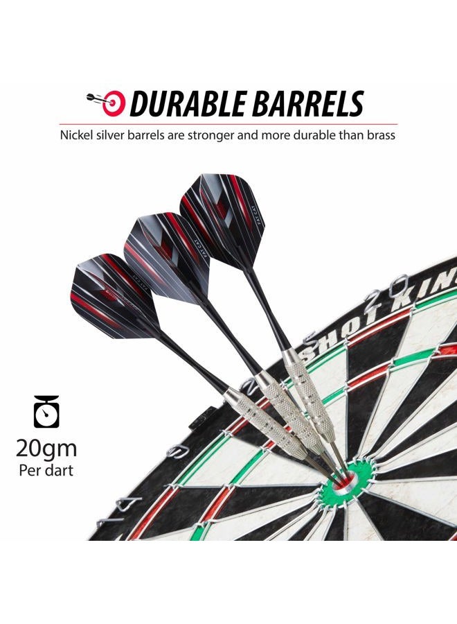 Fat Cat Darts In A Jar: Steel Tip Darts With Storage/Travel Container, 20 grams Pack Of 15 - Image 2