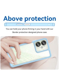 erorex Case For Xiaomi Redmi 13C 5G Colorful Series Acrylic Hybrid TPU Phone Case  - Image 4