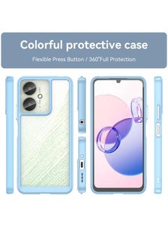 erorex Case For Xiaomi Redmi 13C 5G Colorful Series Acrylic Hybrid TPU Phone Case  - Image 2