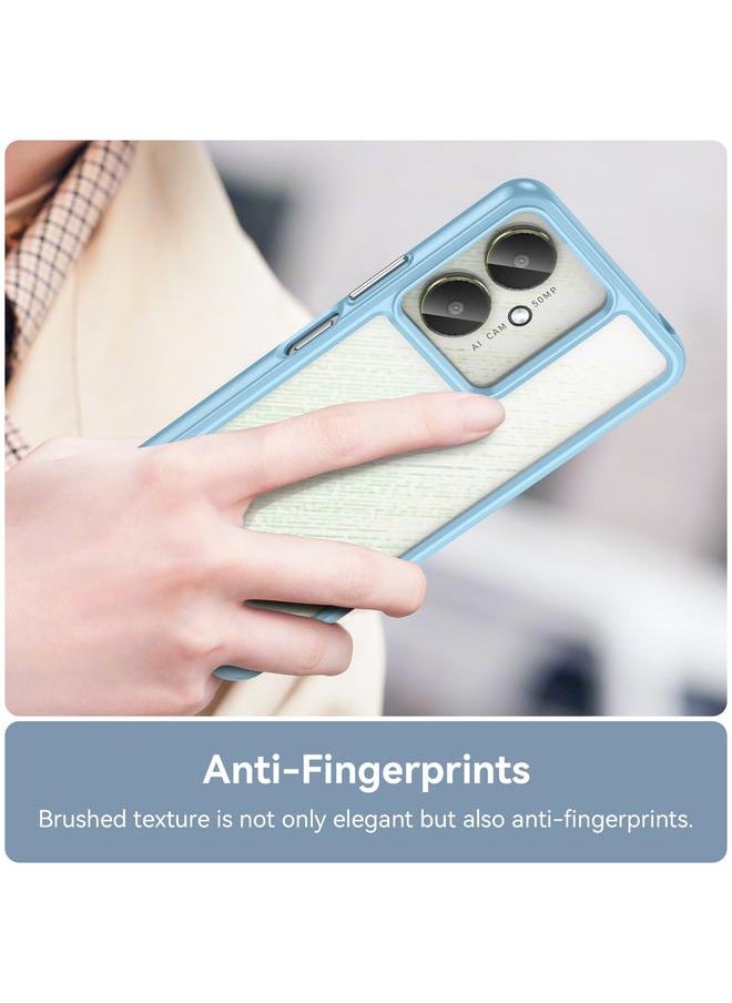 erorex - Case For Xiaomi Redmi 13C 5G Colorful Series Acrylic Hybrid TPU Phone Case - Image 1