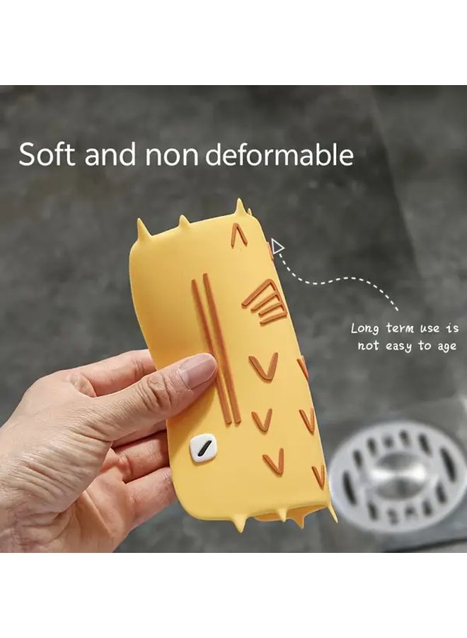 Cuttlefish Style Bathroom Floor Drain Cover Thickened Elastic Odor Proof With Handle - Image 5