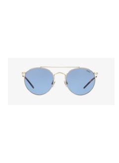 POLO RALPH LAUREN Polo Ralph Lauren SUNGLASS PH3114 911672 SIZE 51 GOLD FRAME WITH  BLUE LENS UNISEX  - Image 1