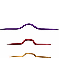 SKC 3 Pieces Twisted Loop Holder Metal Knitting Needle J101-903-1004-1204  - Image 4