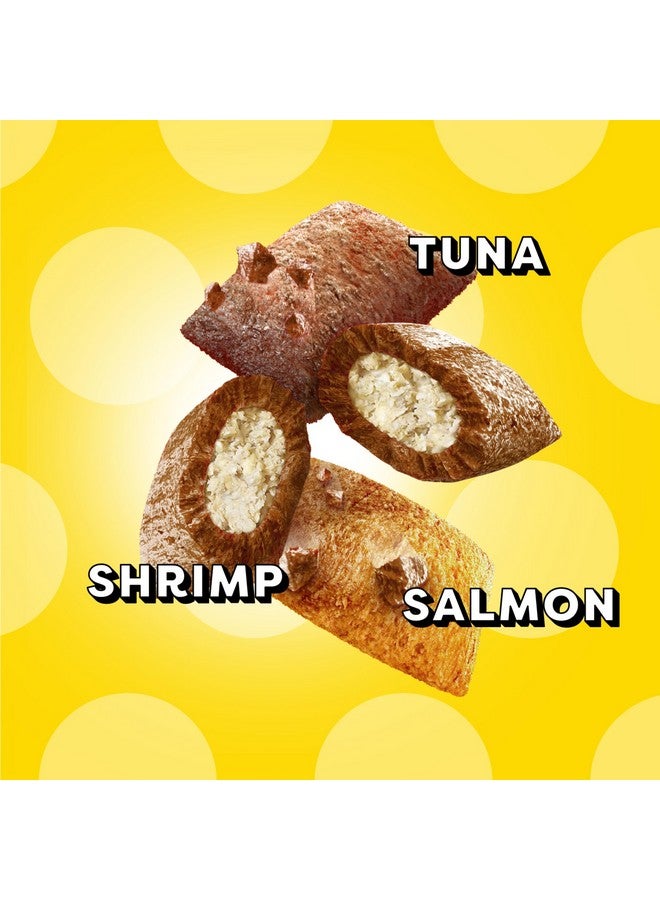 Temptations MixUps Surfer's Delight Flavor Crunchy and Soft Cat Treats, 30 oz. Tub - Image 3