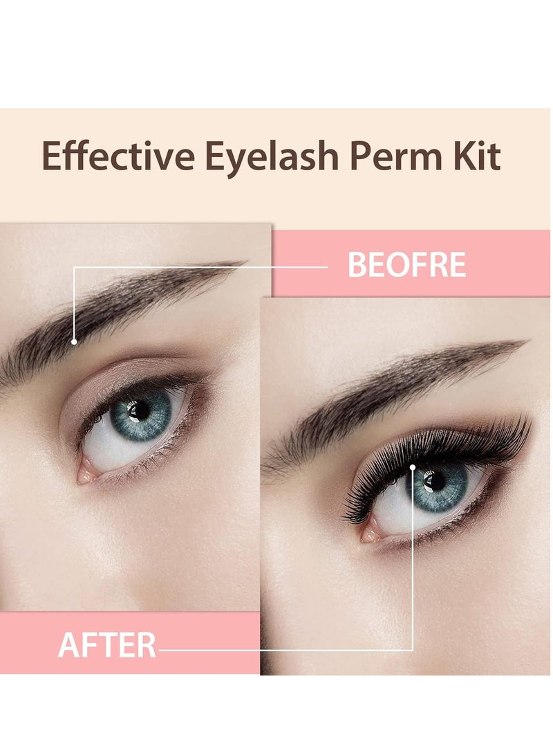 SYOSI مجموعة رفع الرموش، مجموعة تجعيد الرموش، مجموعة تجعيد الرموش الاحترافية، مجموعة تمديد الرموش، تجعيد الرموش شبه الدائم، مناسبة للاستخدام المنزلي في الصالونات - Image 3