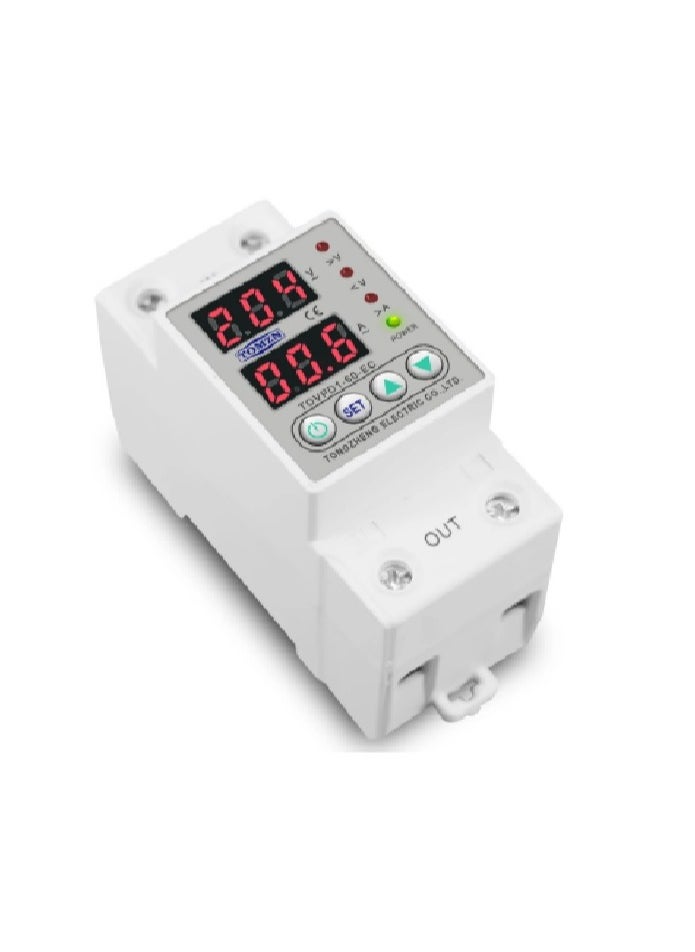 TOMZN - Tomzon High Low Current Voltage Protector 2 Digital Display 40A Adjustment. - Image 1