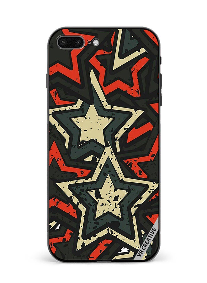 VR CREATIVE Protective Case Cover For Apple iPhone 7 Plus/8 Plus Stars Design Multicolour - Image 1