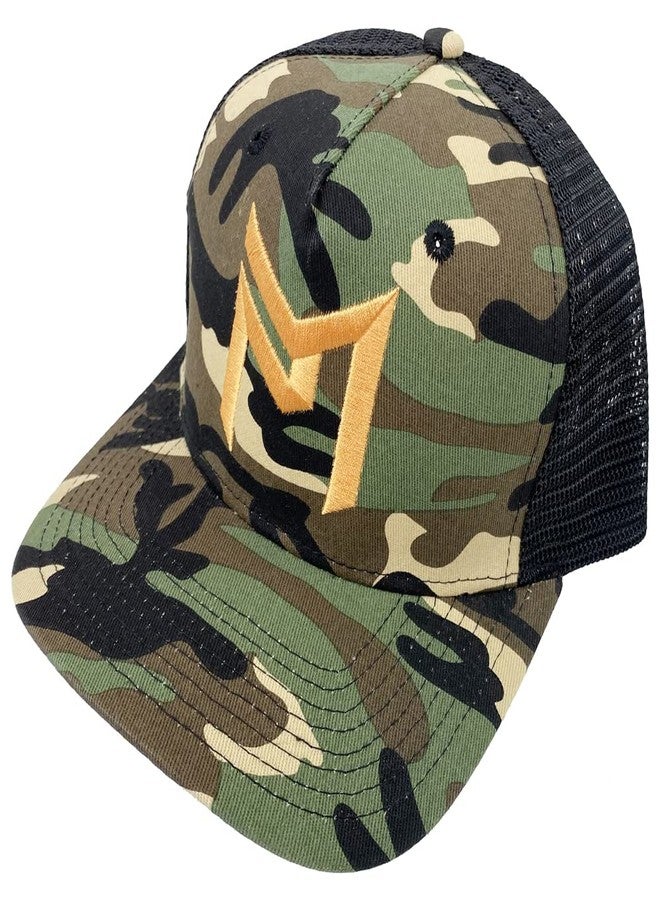 ديسكرافت قبعة ديسك غولف من ديسكرافت بول ماكبيث بي إم لوجو سناباك تراكر - مموهة