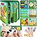 Quanquer Toddler Busy Board Montessori Toys for 1 2 3 4 Year Old Farm Busy Book Educational Learning Sensory Toy for Boys Girls Christmas Birthday Gifts for Toddlers Travel Toys for Airplane Car - Image 3