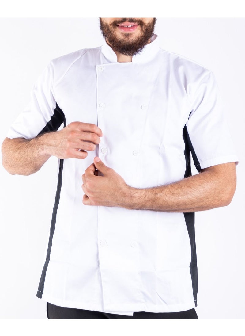 Generic white chef jaket  - Image 3