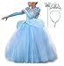 CQDY Girls Princess Dress Fancy Costume Role Play Ball Gown Halloween Party Dress up With accessories - Image 3