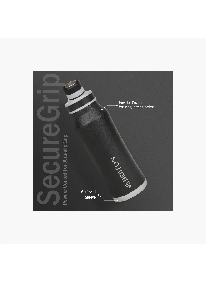 Briiton Water bottle -1000Ml Double wall (stainless steel) Insulated Bottle-keeps Hot and Cold