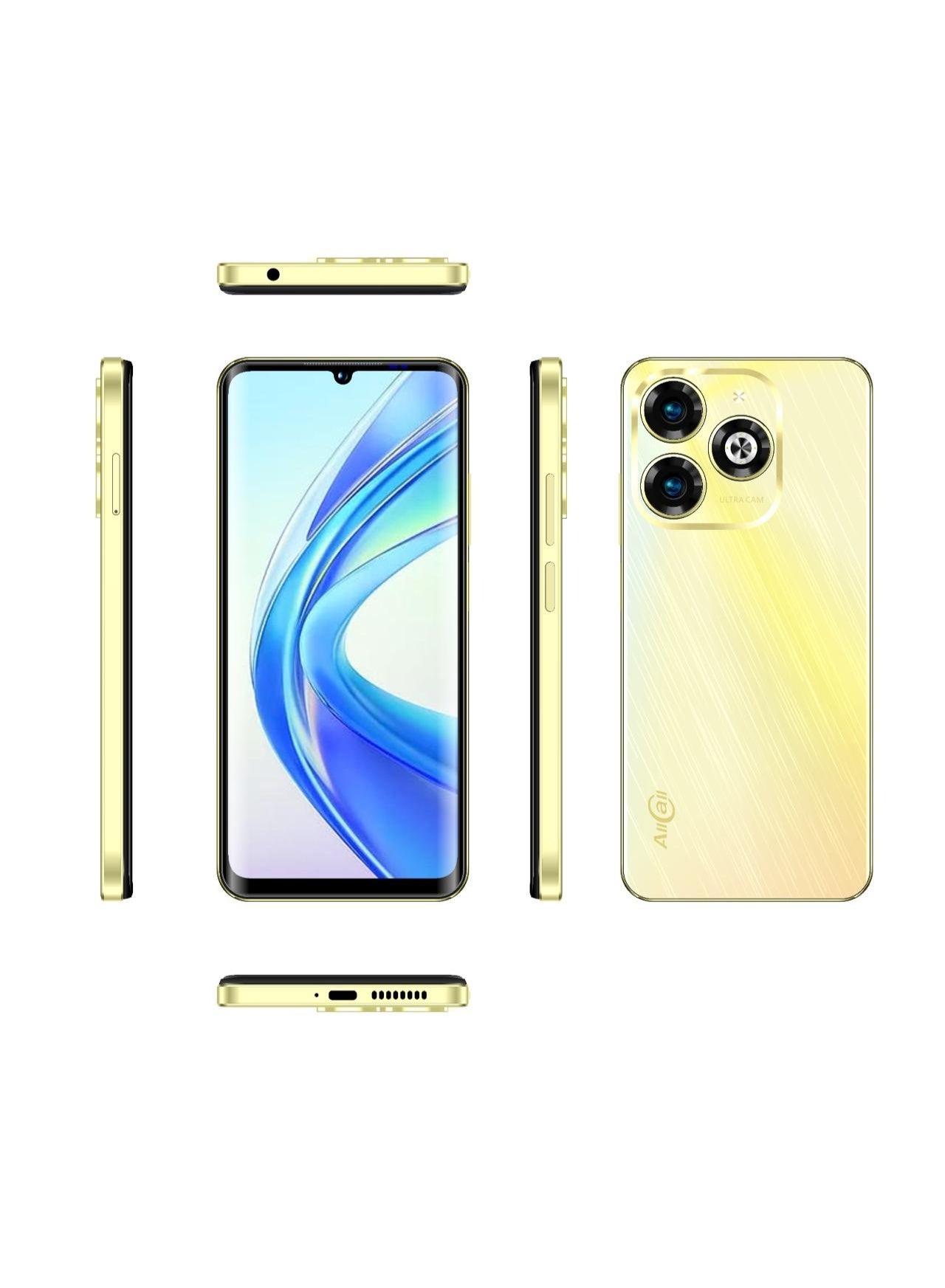 AllCall Magic 60C, RAM: (2+10) 12GB + ROM: 64GB, 6.8 inch HD+, 5160 mAh Battery, Vivid Green.