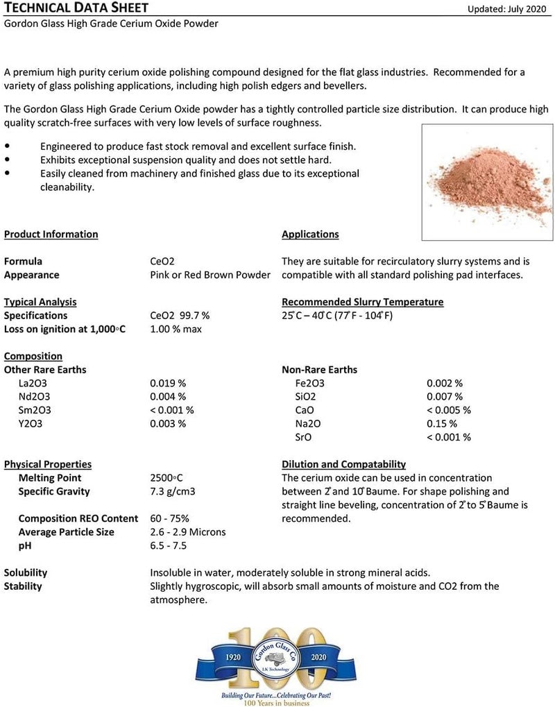 TechnologyLK Cerium Oxide Glass Polishing Compound - 8 Oz - Image 3