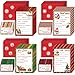 Cholemy 192 Pcs Official Letter to Santa Kit Including 48 Pcs Christmas Cards with Coordinating 48 Pcs Red Envelopes 48 Pcs Stamps 48 Pcs Stickers 5 x 7 Letter to Santa for Christmas Wish List Kids - Image 3