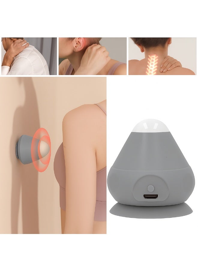 Portable Wall-Mounted Electric Massager for Neck, Shoulder, Back & Foot Sole Relief - Image 2