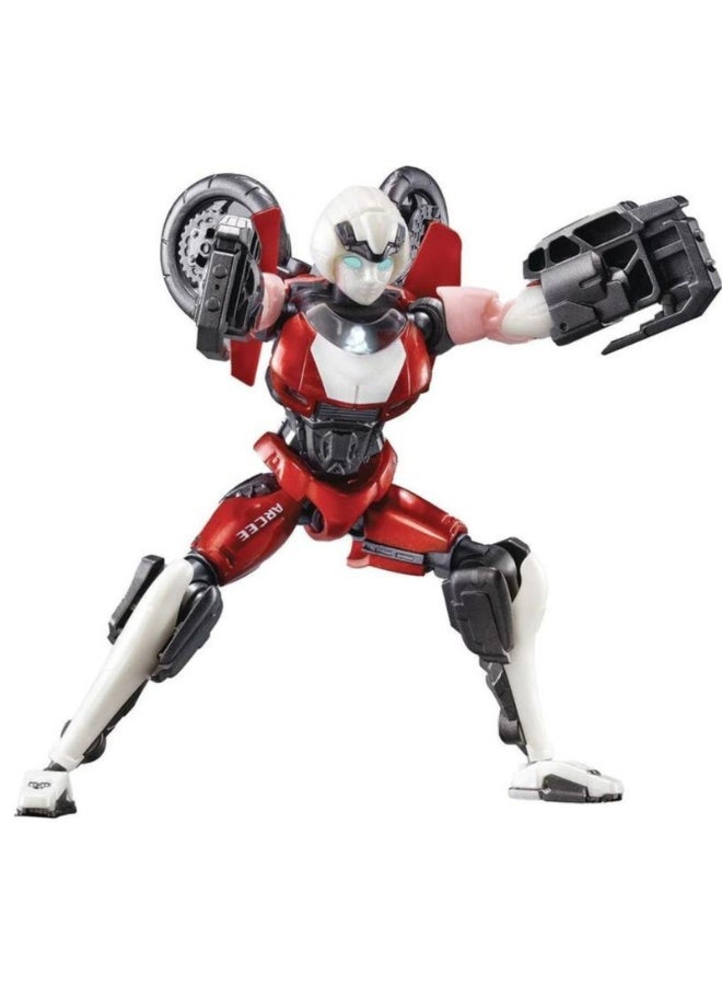 BLOKEES Transformers Classic Class Arcee | 59-Piece Buildable Action Figure Model Kit | Collectible Robot Toy with Glowing Chest & Eyes | STEM Construction Set for Kids & Adults - Image 4