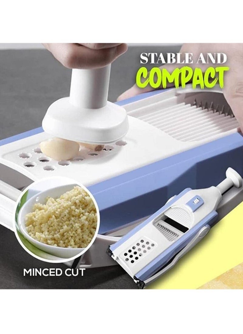 ELTRAZONE Vegetable Cutter Safe Mandoline Slicer TikTok Adjustable Vegetable Chopper Multi purpose Food Vegetable Slicer for Kitchen - Image 3