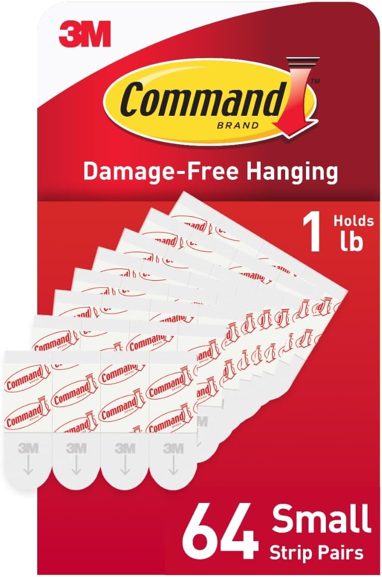 Command Refill Strips, Small (GP022-64NA) - Image 1