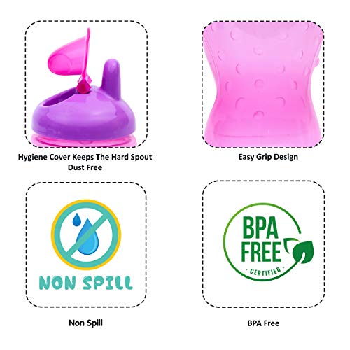 1ST STEP BPA Free Hard spout Grippy Cup (Pink) - Image 2