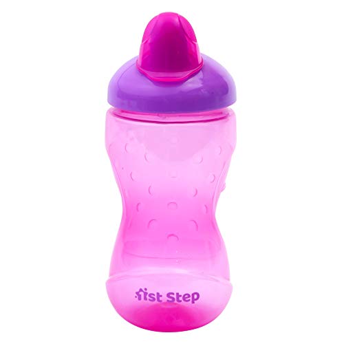 1ST STEP BPA Free Hard spout Grippy Cup (Pink) - Image 1