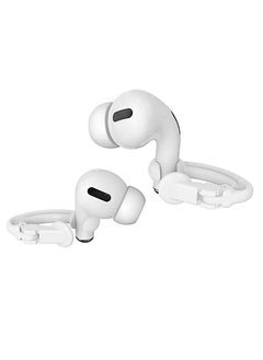Ear Hooks Covers, Compatible with Apple AirPods 1, 2, 3 and Pro, Anti Lost Sports for 2,3 Pro(White)