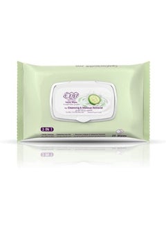 Facial Wipes For Cleansing And Makeup Removal 25 Wipes - pzsku/Z3C44B8595F451F04499FZ/45/_/1725432891/7e2b8afc-82e9-40ff-b8b4-43b6c7a95945