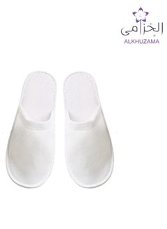 alkhuzama One pair of disposable closed-toed slippers 