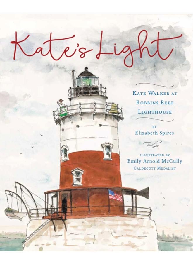 Kate's Light : Kate Walker at Robbins Reef Lighthouse 