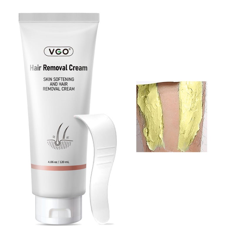 VGO Painless Bikini Gel for Women & Men, Unwanted Hair Removal for All Skin Types, 120ml / 4.06oz - Image 1
