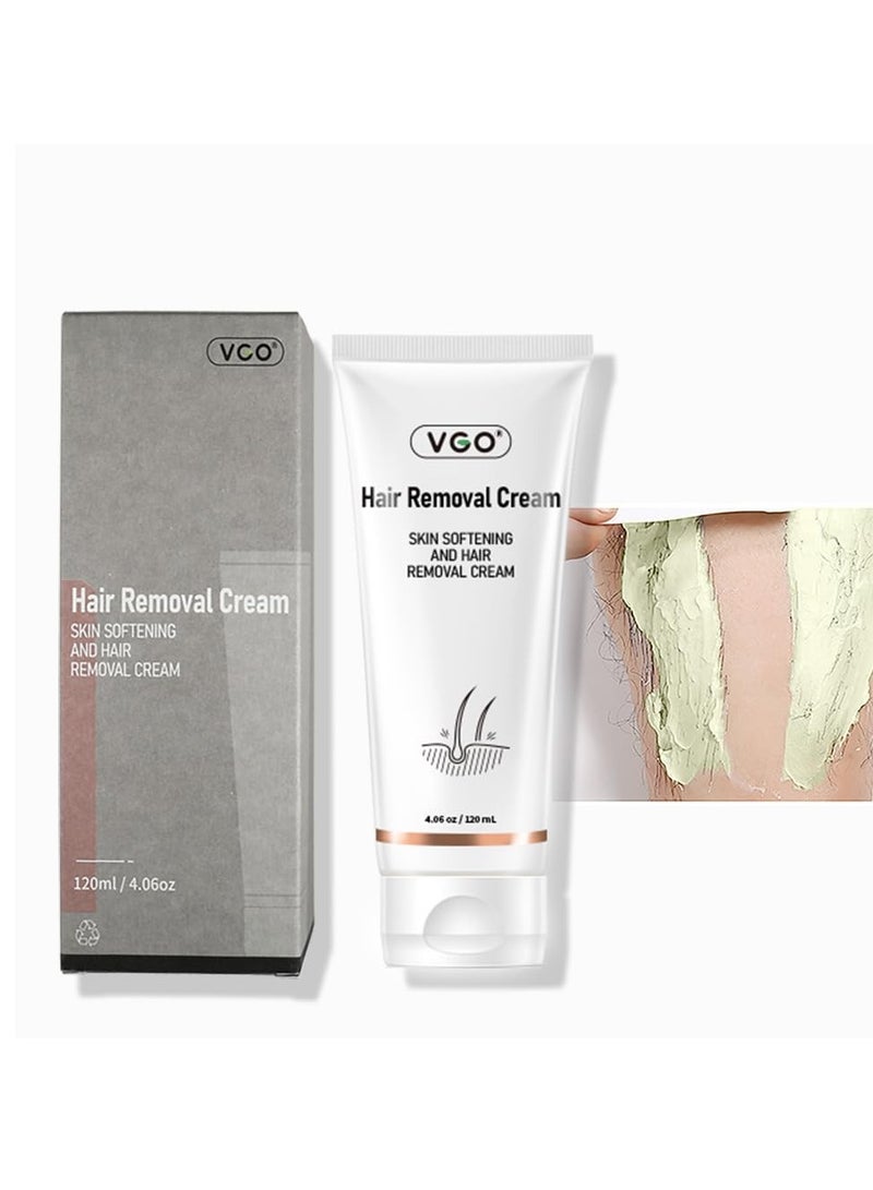 VGO VGO Painless Bikini Gel for Women & Men, Unwanted Hair Removal for All Skin Types, 120ml / 4.06oz  - Image 1