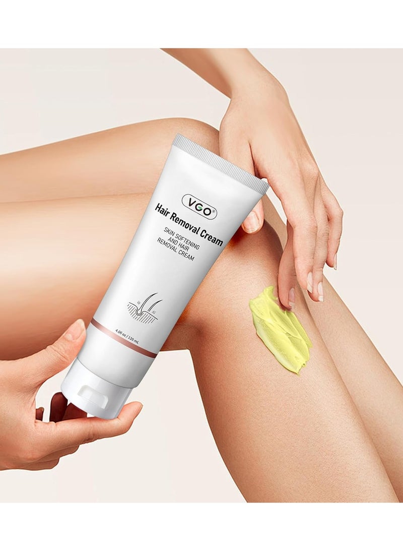 VGO VGO Painless Bikini Gel for Women & Men, Unwanted Hair Removal for All Skin Types, 120ml / 4.06oz  - Image 4