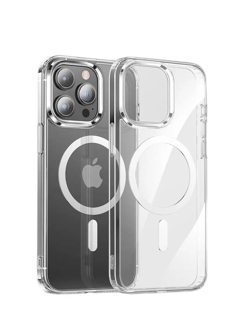 Generic - iPhone 14 Pro Magnetic Case Strong Protection Shockproof Anti-Yellowing Anti-Scratch - Image 1