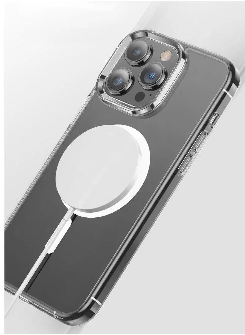 Generic - iPhone 14 Pro Magnetic Case Strong Protection Shockproof Anti-Yellowing Anti-Scratch - Image 1