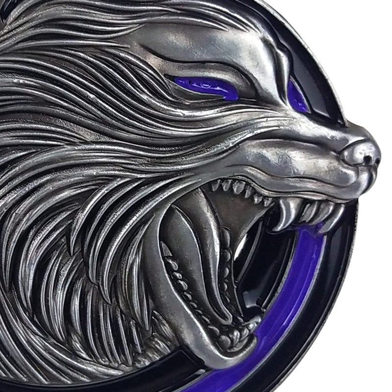 Imasoner Police Challenge Coin Thin Blue Line Military Gift I May Walk Among The Sheep But Make No Mistake I Am The Sheepdog - Image 5