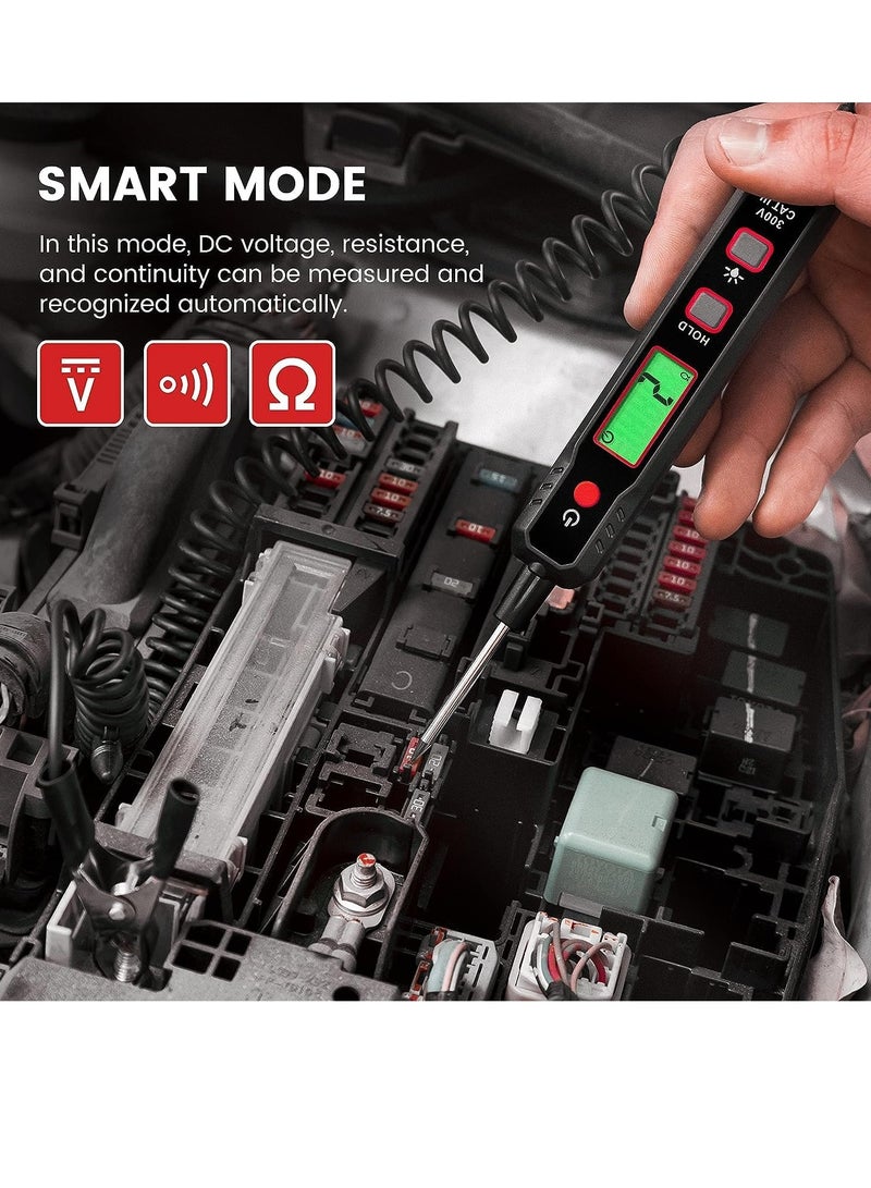 Intelligent car tester with green backlight and bright flashlight suitable for various cars and batteries - Image 4