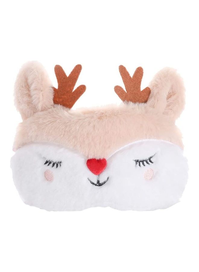 NIBEMINENT Plush Cartoon Animal Sleep Eye Mask 19 x 9 1cm - Image 1