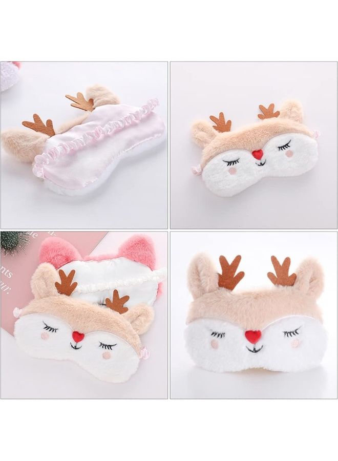 NIBEMINENT Plush Cartoon Animal Sleep Eye Mask 19 x 9 1cm - Image 4