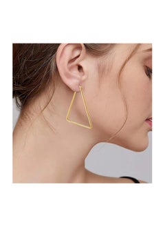 Fayrouz Jewellery Fayruz Jewelry Titanium Steel Geometric Gold Earrings for Men Women Hypoallergenic Huggie Hoop Earrings Set for Cartilage Piercing Suitable for All Occasions  - Image 3