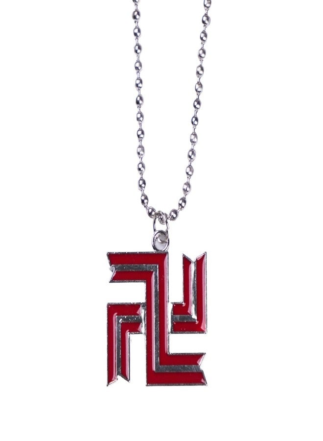 Offo Tokyo Revengers Manji Gang Locket Pendant Necklace – Premium Anime Metal Alloy Chain for Boys, Men & Women | Stylish Cosplay Jewelry | Gift for Anime Fans & Collectors - Image 1